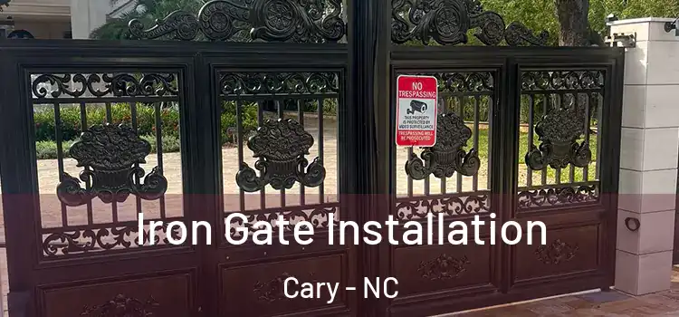 Iron Gate Installation Cary - NC